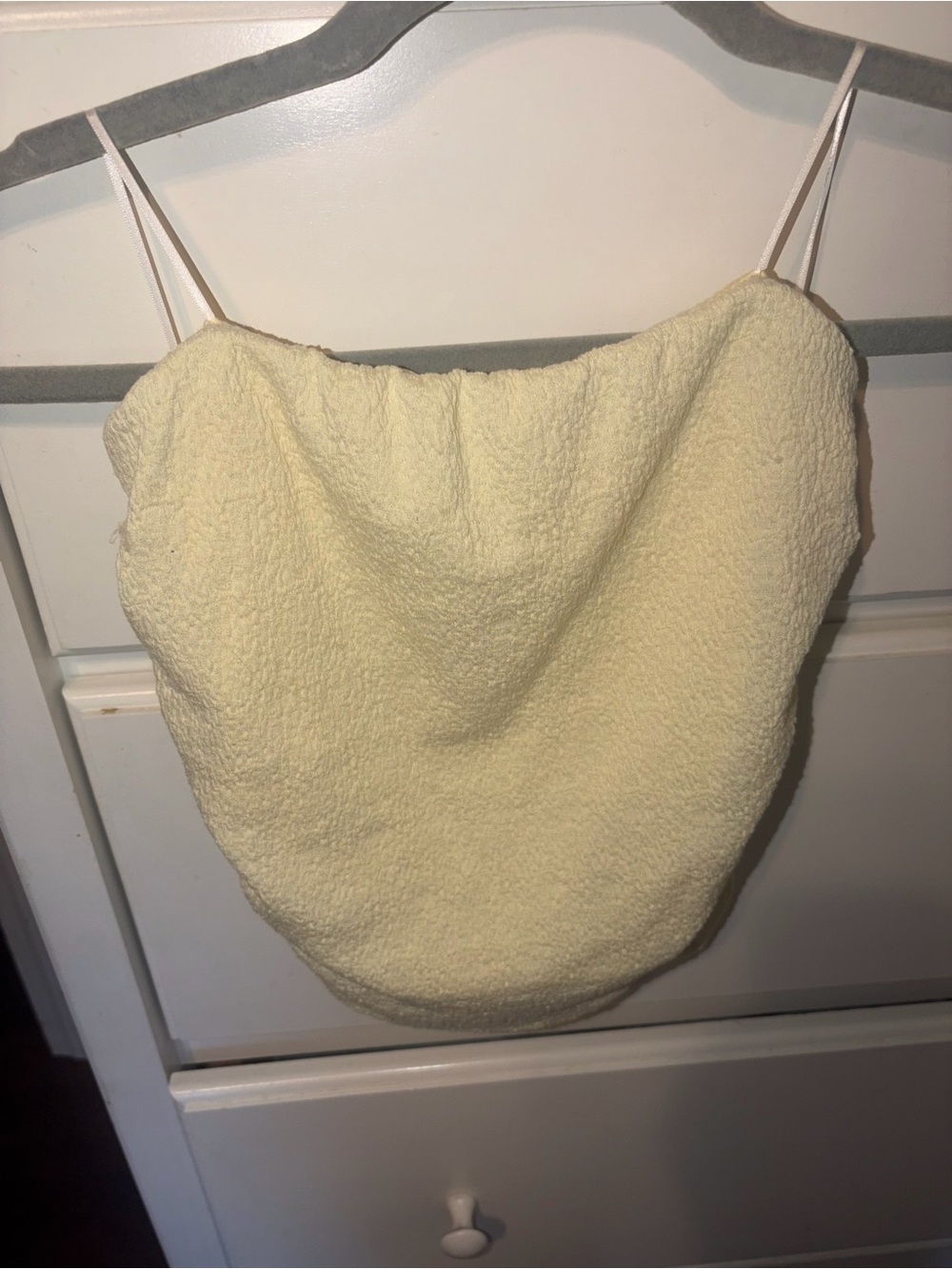 NWT strapless top